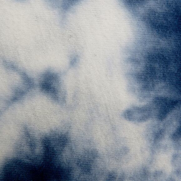 Aeropostale Classic Crew Blue Tie Dye NYC New York Short Sleeve T-Shirt Medium - Picture 7 of 10